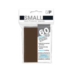 PRO-Gloss Small Size Deck Protector Sleeves (60 ct.) Brown